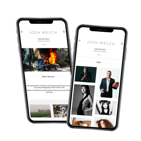 Janzen Designs built Josh Welch Photography website - https://joshwel.ch